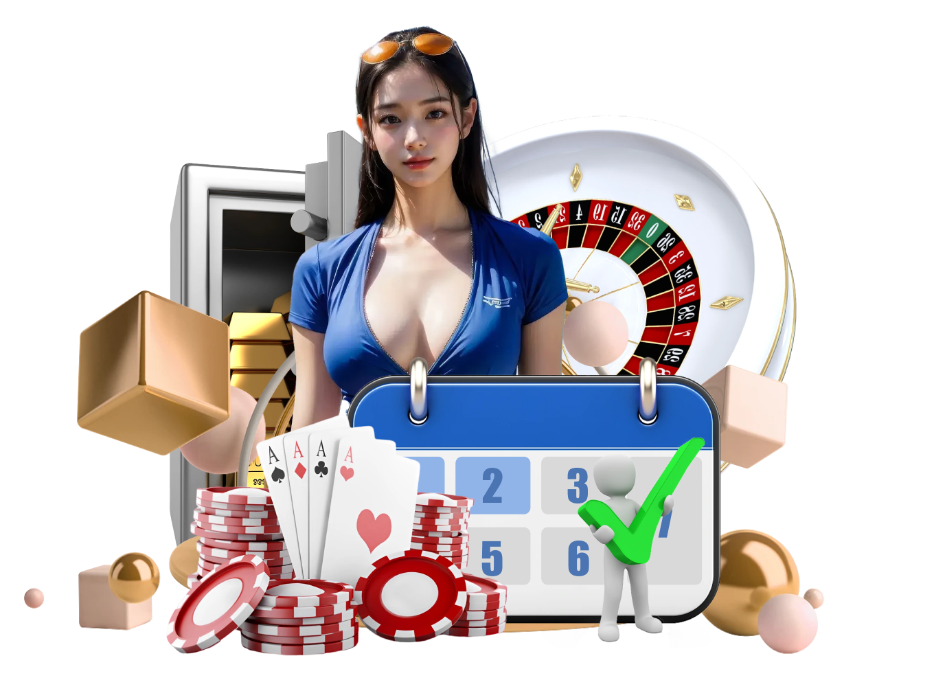 Live casino table with professional dealers and multi-camera feed
